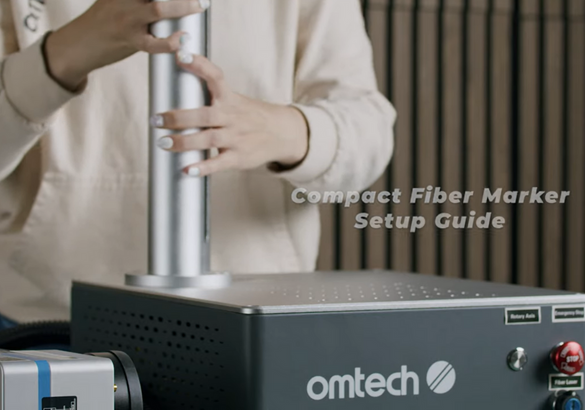 How to Set Up Your OMTech Compact Fiber Laser Engraver