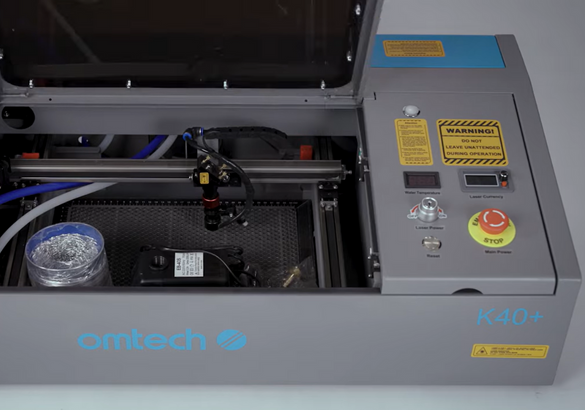 How to Set Up Your OMTech K40+ Laser Engraving Machine