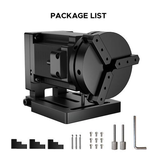 70mm Rotary Axis Attachment for Fiber Laser Engraver(FOR ALL FIBER MACHINES)