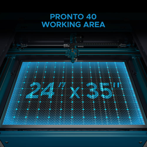OMTech Pronto 40 90W CO2 Laser Engraver and Cutter with Autofocus
