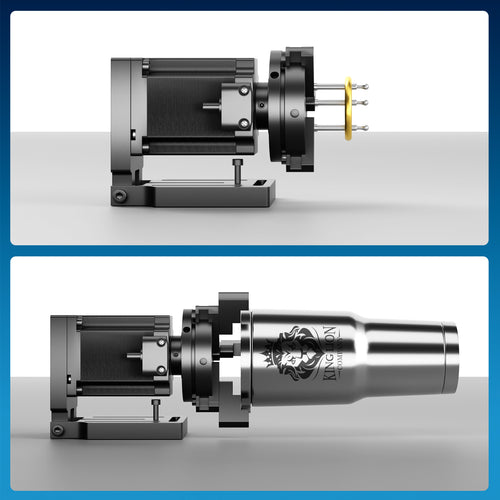70mm Rotary Axis Attachment for Fiber Laser Engraver(FOR ALL FIBER MACHINES)