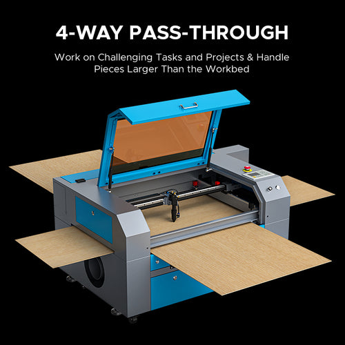 OMTech Maker MF2028-80 90W CO2 Laser Cutter and Engraver with 20