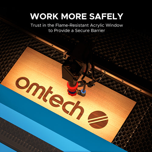 OMTech Maker AF2028-80 90W CO2 Laser Cutter and Engraver with 20