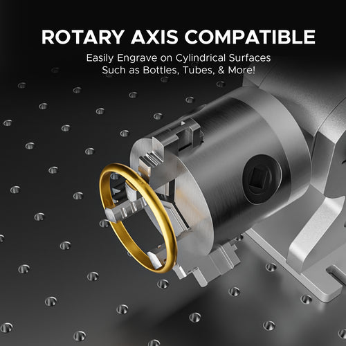 OMTech 50W Split Fiber Laser Engraving Machine with 6.9