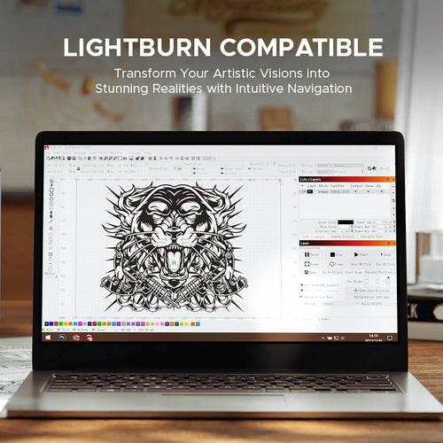 OMTech Maker MF1624-60 60W CO2 Laser Engraving and Cutting Machine with 16