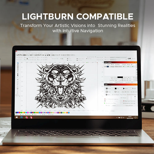 OMTech Maker MF2028-100 100W CO2 Laser Cutter and Engraver with 20