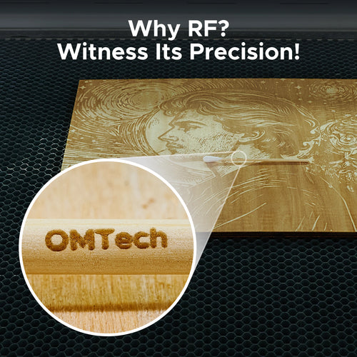 OMTech Pro Quantum 60W RF CO2 Laser Engraver and Cutter