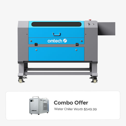 OMTech Maker AF2028-80 90W CO2 Laser Cutter and Engraver with 20
