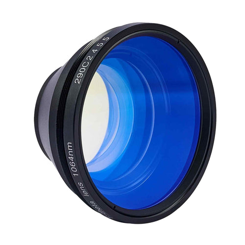 300x300mm F Theta Scan Lens, M85x1 Thread Replacement Sino Galvo Scanning Lens for 1064nm Split Style Fiber Laser Engravers