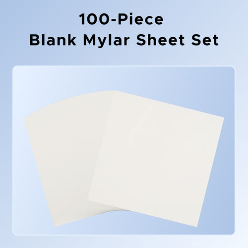 OMTech 100pcs Mylar Stencil Sheets, 11.8