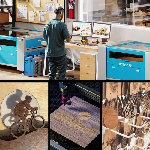 OMTech Walnut Plywood 1/8