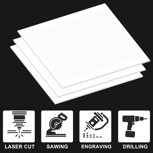 OMTech 10-Pack Acrylic Sheets, 8