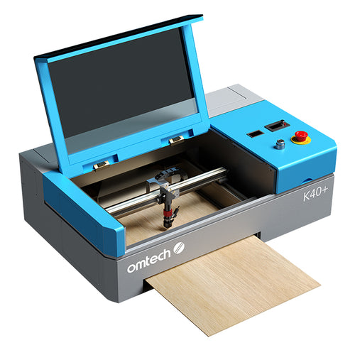 OMTech K40+ 45W Desktop CO2 Laser Engraver with 8