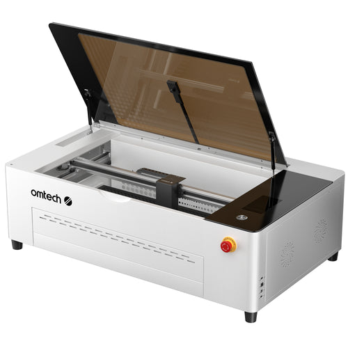 OMTech Polar 2 Desktop CO2 Laser Engraver and Cutter (70W Glass / 50W RF Tube)