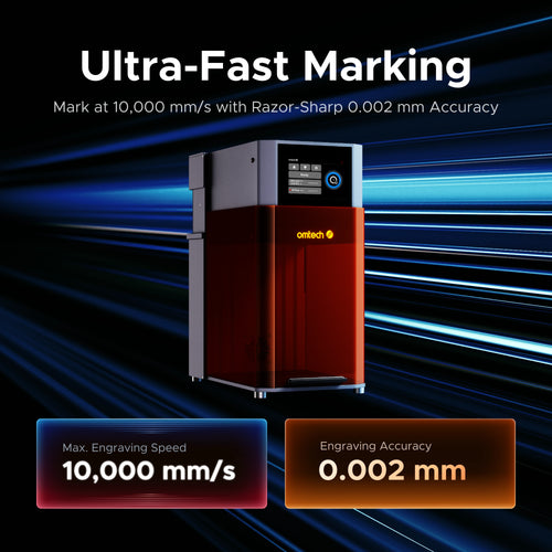 OMTech Solis Duo 20W Fiber & 20W Diode Dual Laser Engraver