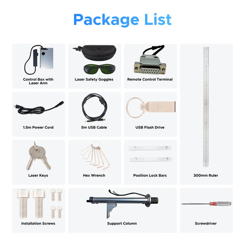 OMTech MOPA 60W Autofocus Fiber Laser Marking Machine