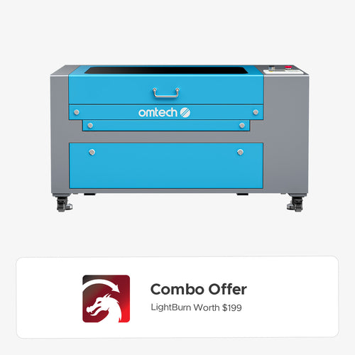 OMTech Maker MF1624-60 60W CO2 Laser Engraving and Cutting Machine with 16