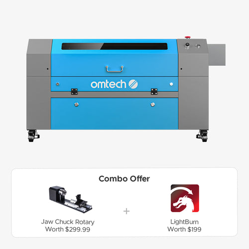 OMTech Maker MF2028-80 90W CO2 Laser Cutter and Engraver with 20