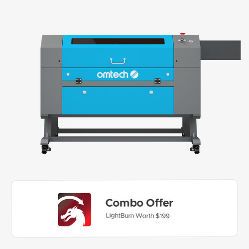OMTech Maker MF2028-100 100W CO2 Laser Cutter and Engraver with 20