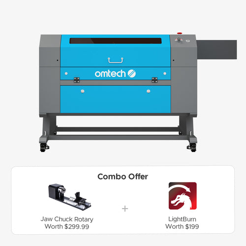 OMTech Maker MF2028-100 100W CO2 Laser Cutter and Engraver with 20