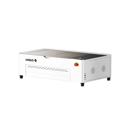 OMTech Polar 2 Desktop CO2 Laser Engraver and Cutter (70W Glass / 50W RF Tube)