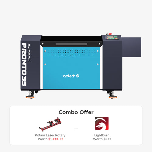 OMTech Pronto 35 100W CO2 Laser Cutter and Engraver with Autofocus