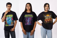 DTF printing on black shirts