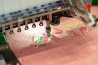 thread breaking on an embroidery machine