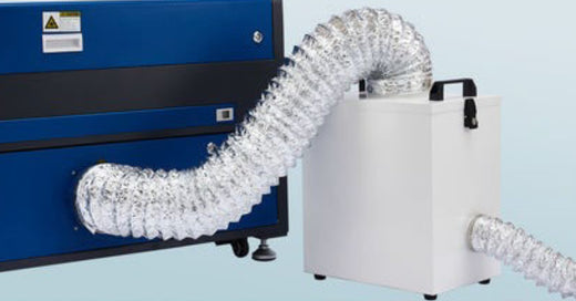fume extractor for CO2 laser engraver cutting machine