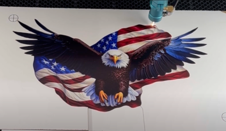 How to Cut Printed Designs on Laser Cutters with Lightburn