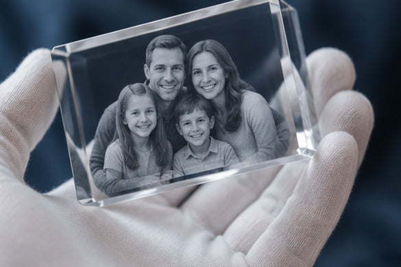 How to Engrave a Crystal Award With a Laser Engraver