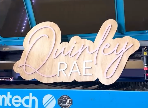 How to Make Wooden Signs with a Laser Cutter (Step-by-Step)