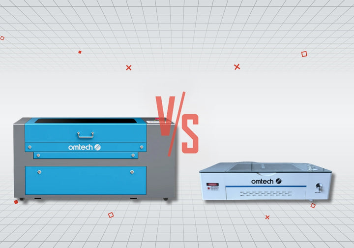 OMTech Polar vs. Maker 25: Choosing the Perfect 50W Laser Engraver