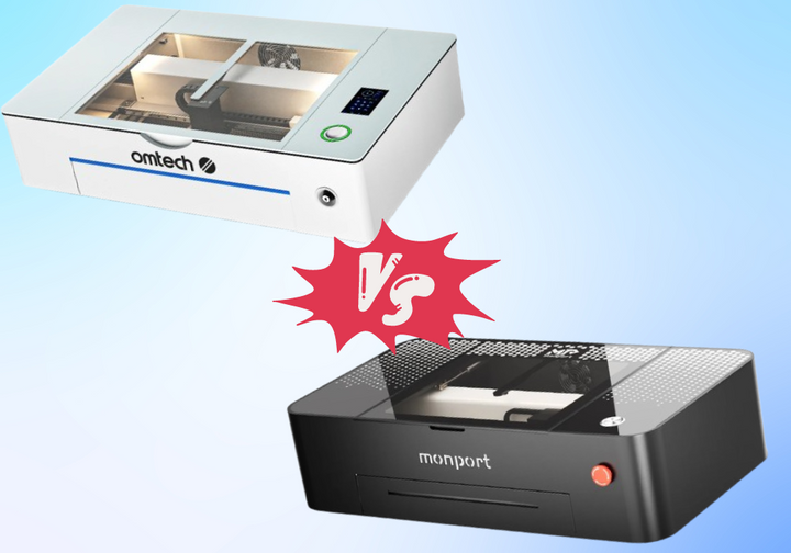 OMTech Polar+ vs. Monport Onyx: Which is the Best Desktop CO2 Laser?  