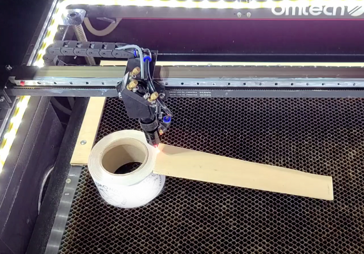 Finding Optimal Focal Distance: Ramp Tests for Laser Engravers