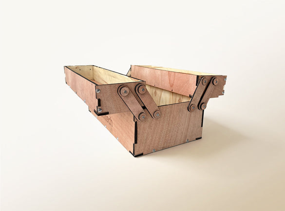 Upcycle Your OMTech Crate Into a Laser-Cut Toolbox