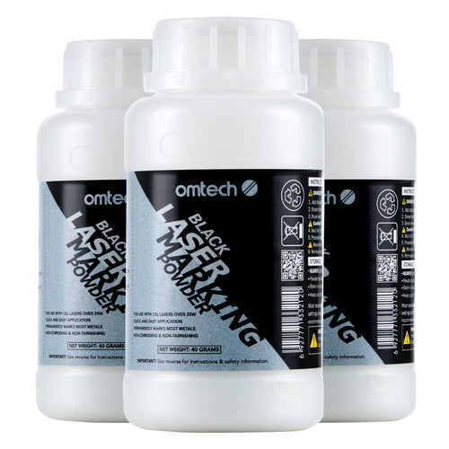 Metal Laser Marking Powder for CO2 Laser Engravers, 4.1 fl. oz.