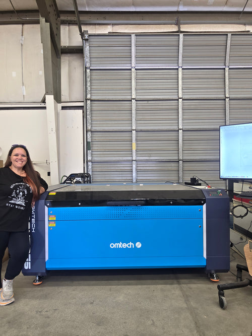 Laser Engraving in Pensacola, Florida | Demo Room Host - Aslynn Leland