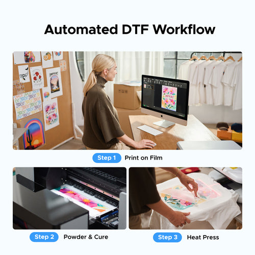 DTF printer for custom apparel