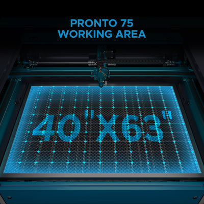 Pre-Owned OMTech Pronto 75 150W CO2 Laser Cutter and Engraver with Autofocus