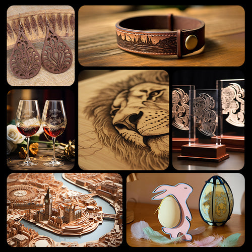 OMTech Maker MF2028-80 90W CO2 Laser Cutter and Engraver with 20