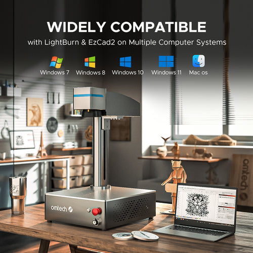 Pre-Owned MOPA Compact 20 - 20W Integrated MOPA Fiber Laser Marker Engraving Machine with 5.9