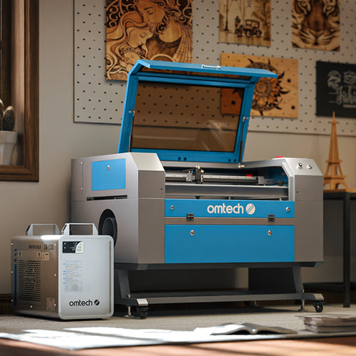 OMTech Maker MF2028-100 100W CO2 Laser Cutter and Engraver with 20