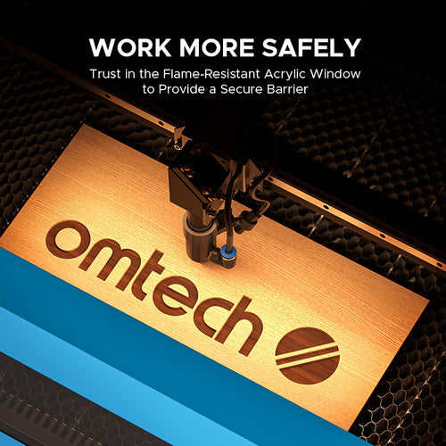 OMTech Maker MF2028-100 100W CO2 Laser Cutter and Engraver with 20