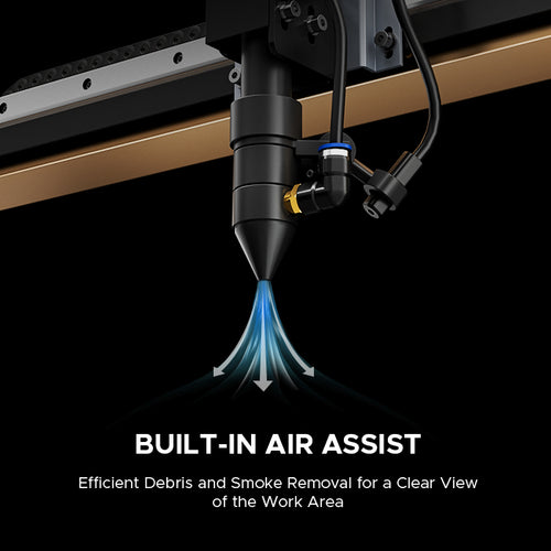 OMTech Maker MF2028-80 90W CO2 Laser Cutter and Engraver with 20