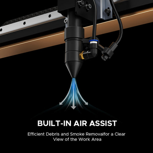 OMTech Maker MF2028-100 100W CO2 Laser Cutter and Engraver with 20