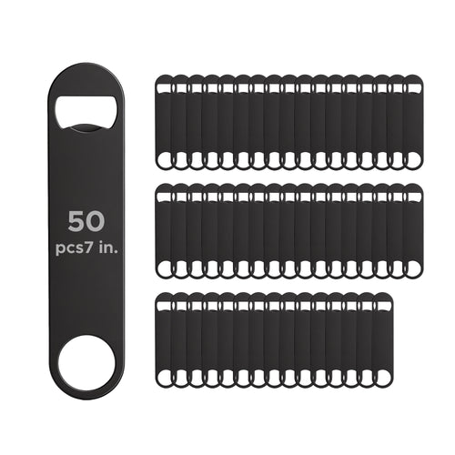 OMTech 50 Pack Customizable Bottle Opener Blanks for Gifts & Events
