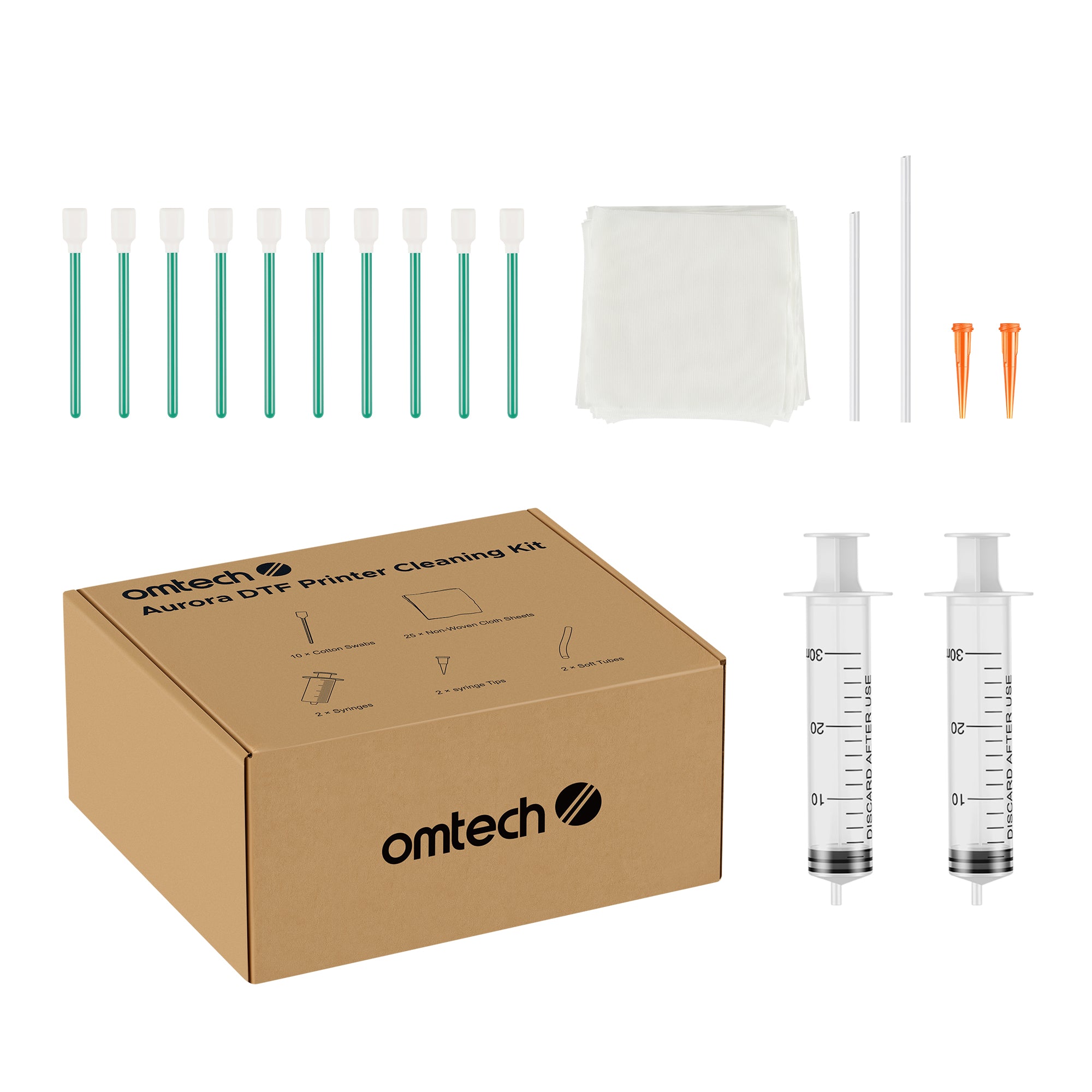 OMTech DTF printhead cleaning tool kit