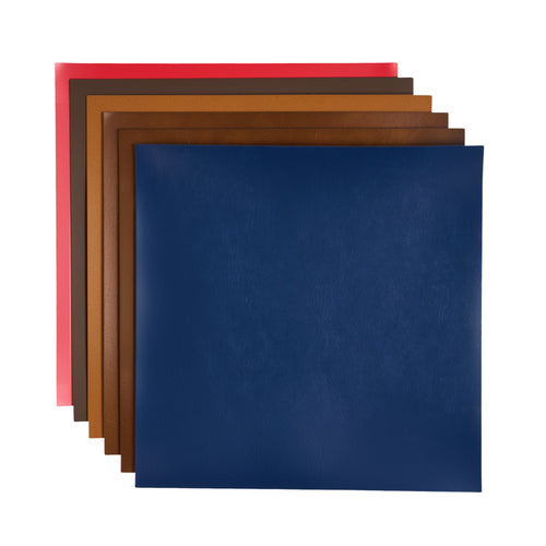 OMTech 12 Pack PU Leather Sheets, 12