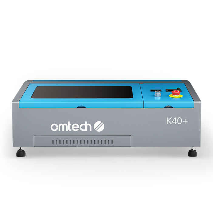 Pre-Owned OMTech K40+ 40W CO₂ Laser Engraver – 8"×12" Desktop Laser Cutter